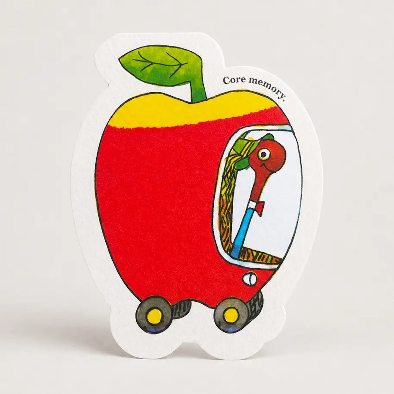 RICHARD SCARRY LOWLY WORM APPLE CARD