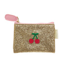 CHERRY DREAMS GLITTER MINI PURSE