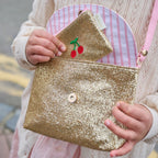 CHERRY DREAMS GLITTER MINI PURSE
