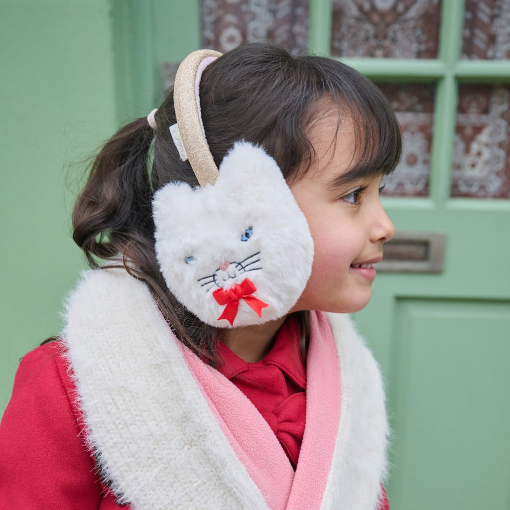 CUTE KITTEN FLUFFY EARMUFFS