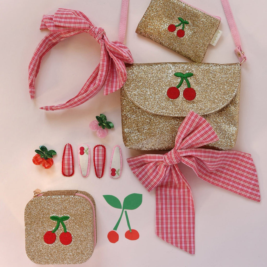 CHERRY DREAMS HAIR CLIP SET