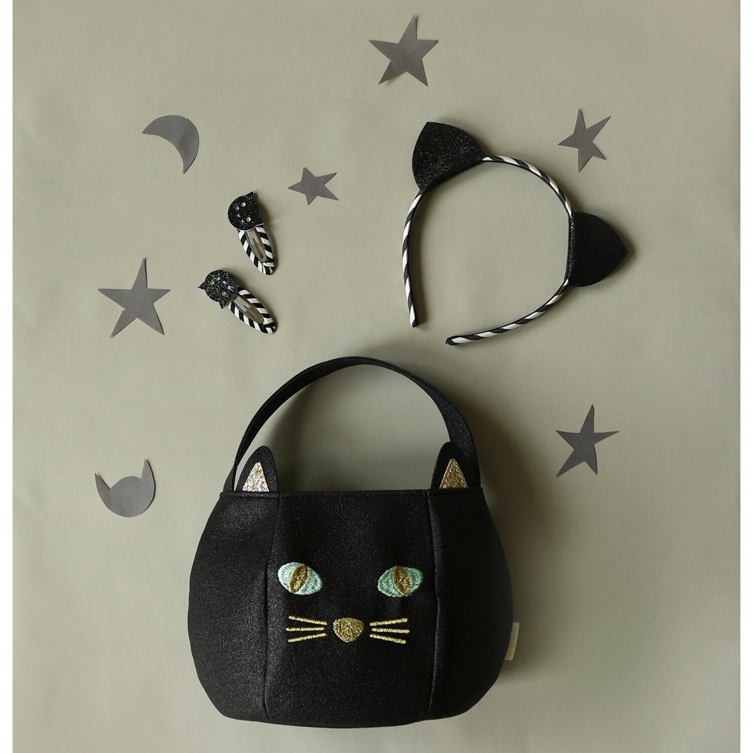 HALLOWEEN CAT EARS HEADBAND