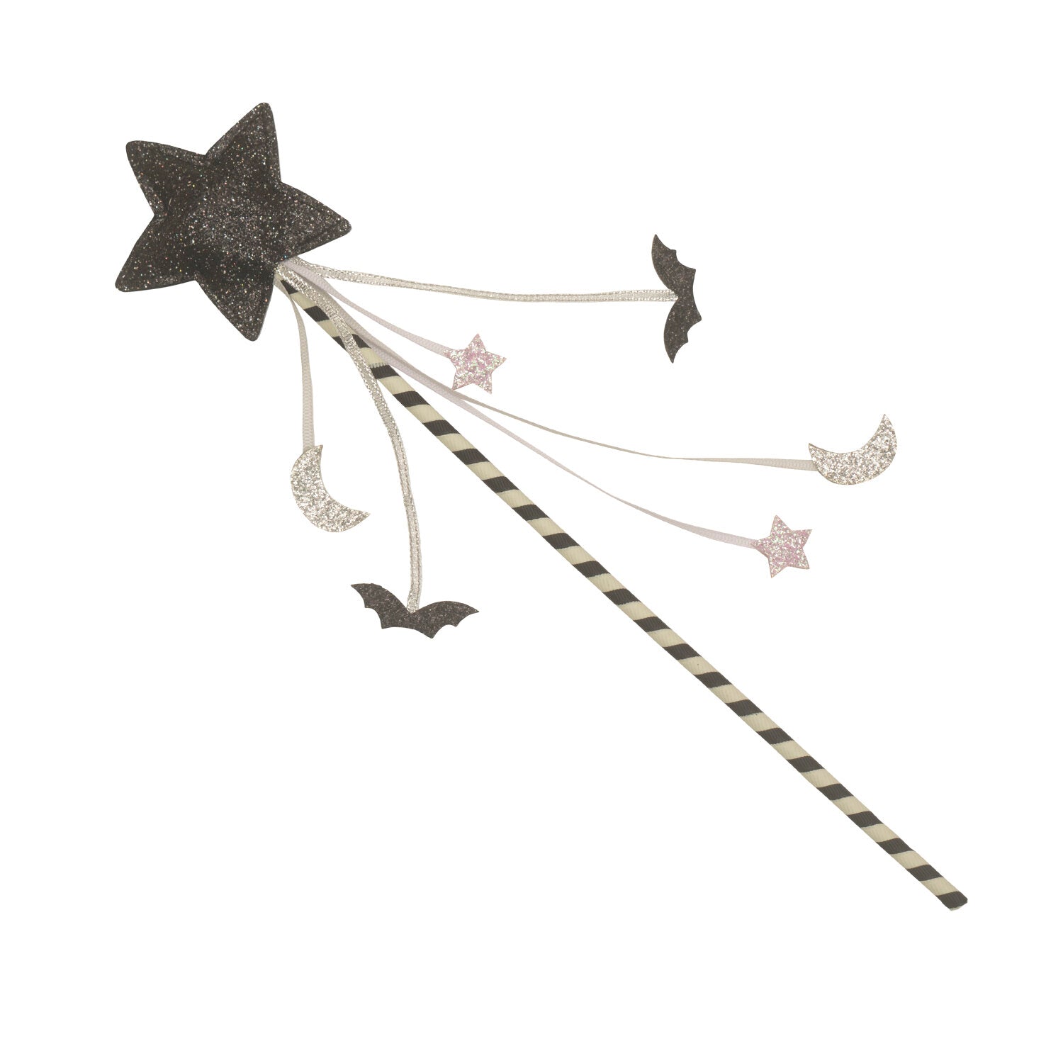 HALLOWEEN STRIPY STAR WAND