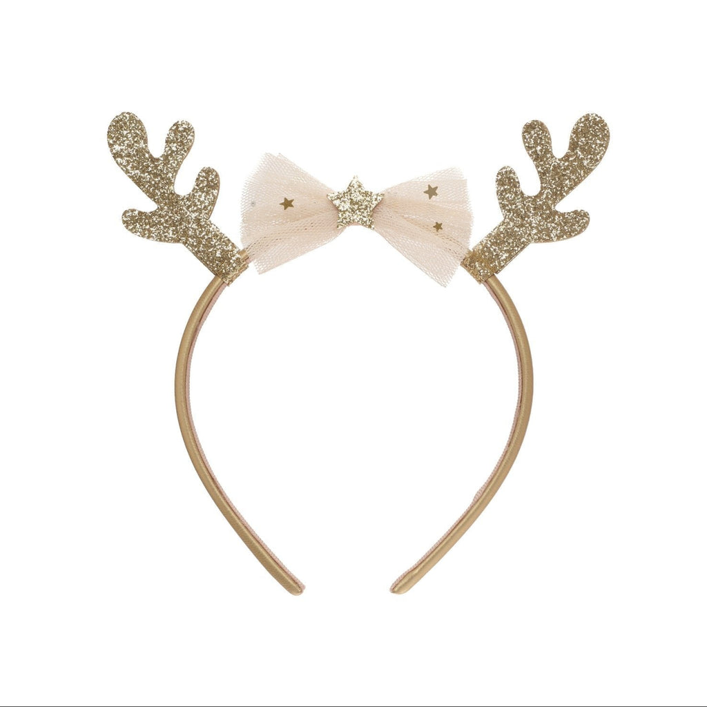 MAGICAL GOLDEN REINDEER HEADBAND