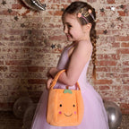 PUMPKIN PARTY STREAMER HAIR CLIPS