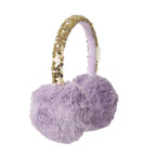 SHIMMER SEQUIN LILAC EARMUFFS