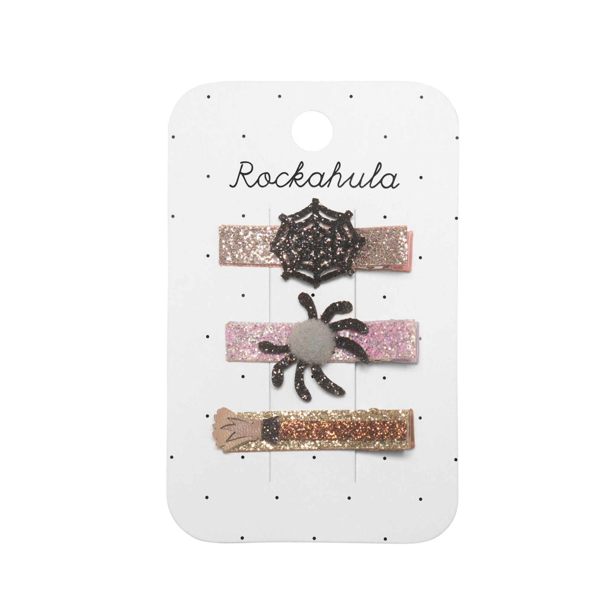 SPOOKY SPIDER BAR HAIR CLIPS