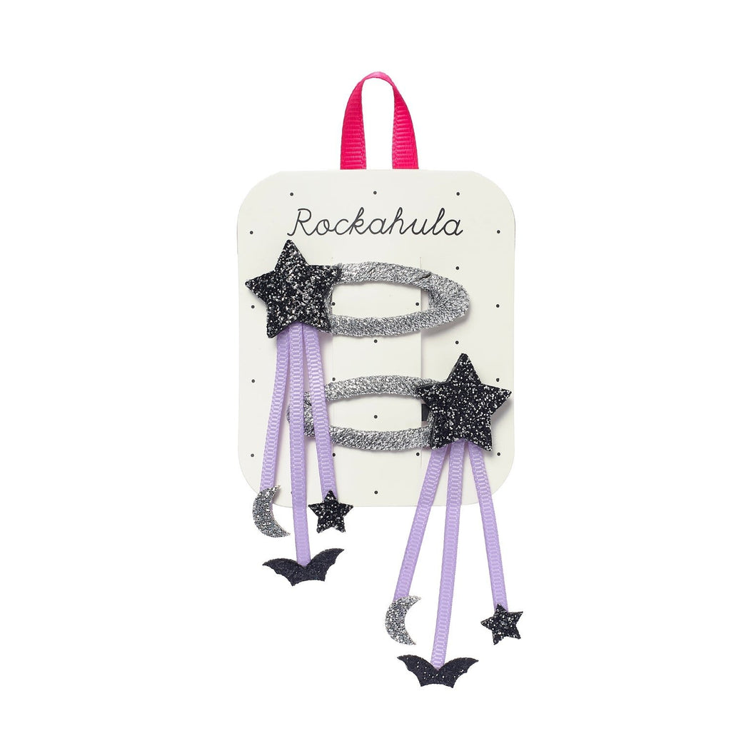 SPOOKY STAR STREAMER HAIR CLIPS
