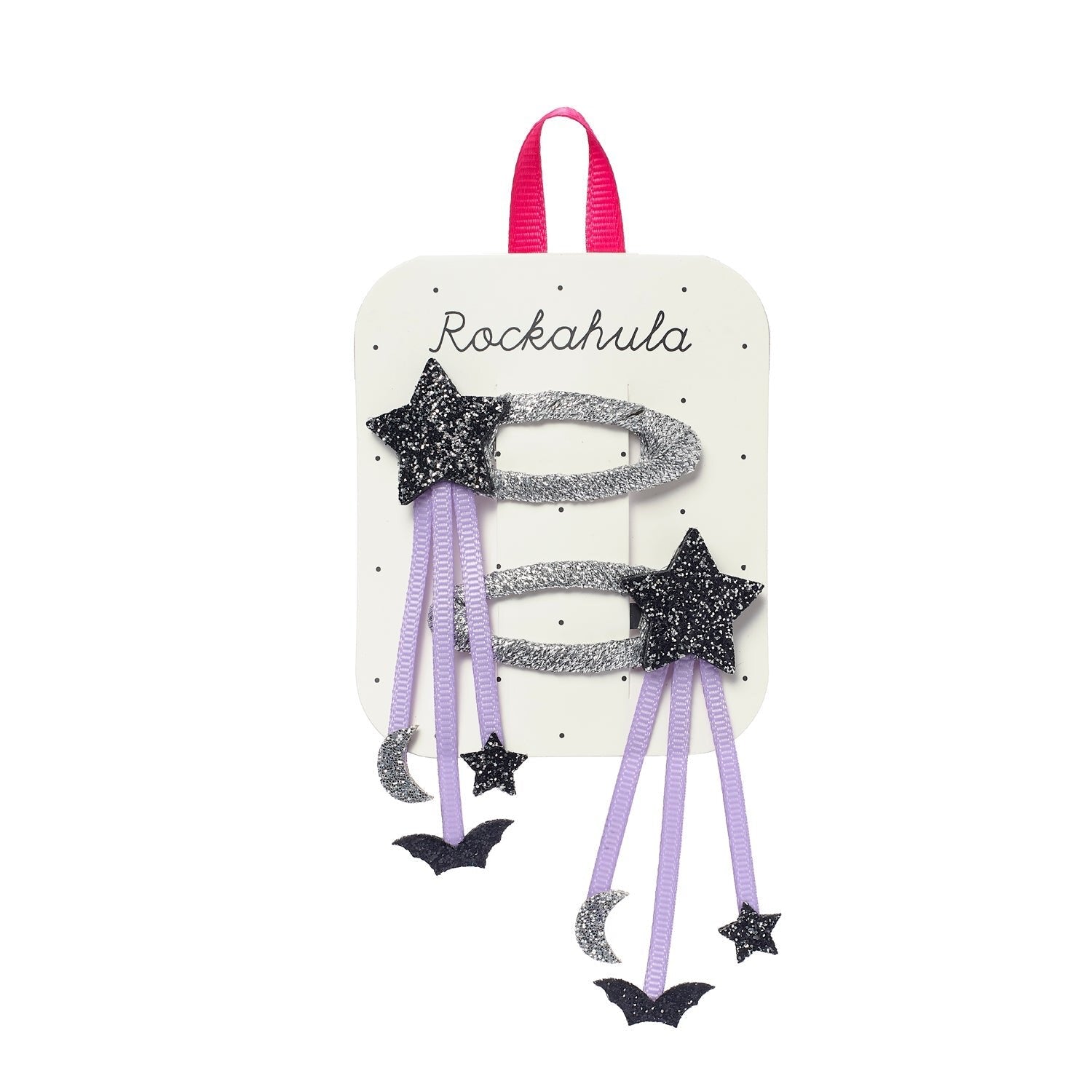 SPOOKY STAR STREAMER HAIR CLIPS