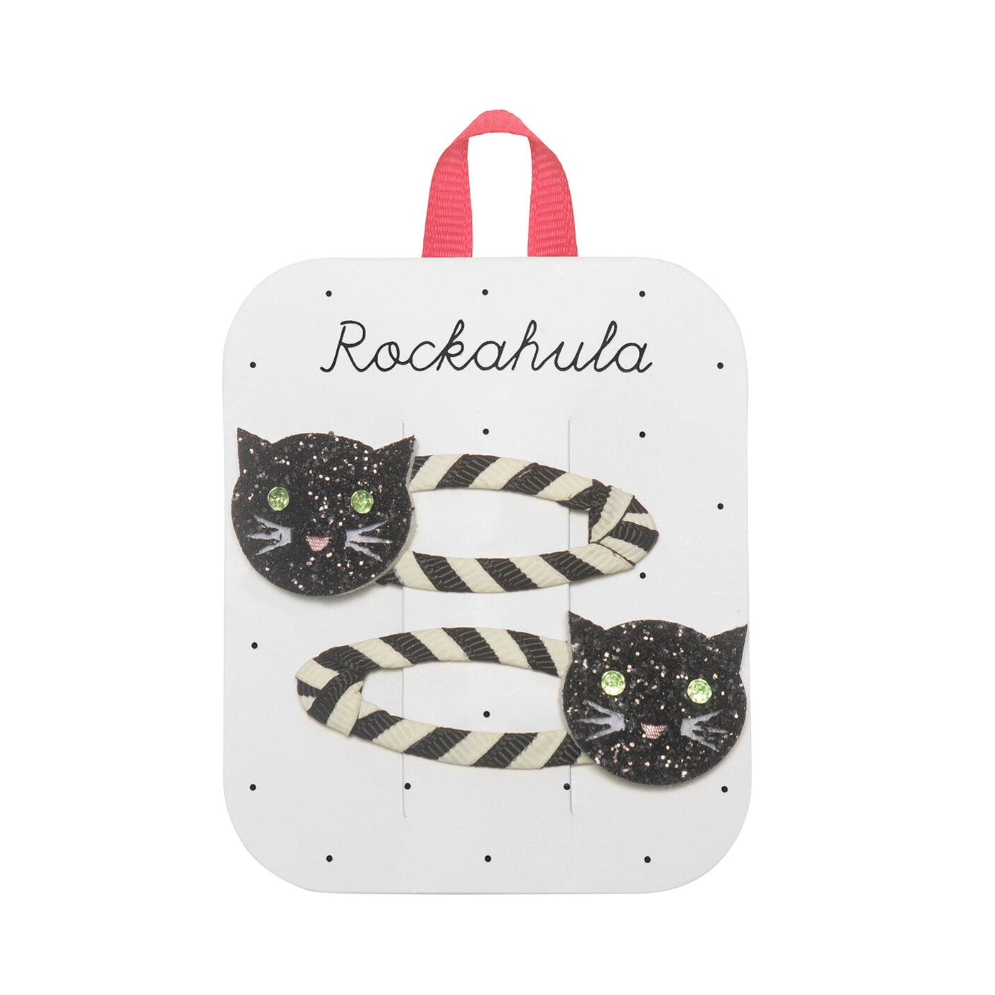 STRIPY CAT HAIR CLIPS