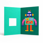 ROBOT DIE CUT CARD