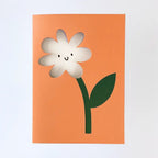 FLOWER DIE CUT CARD