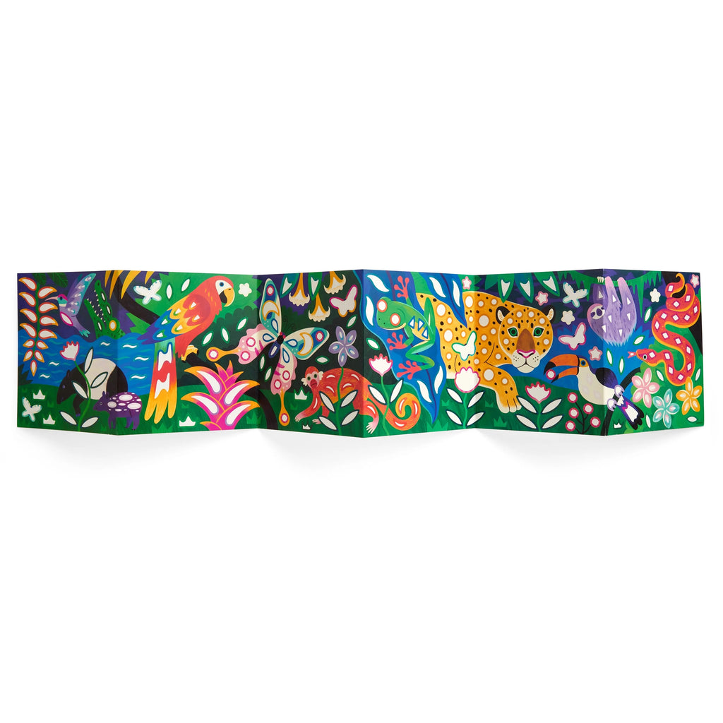 RAINFOREST STICKER SPARKLE POSTER ACTIVITY KIT