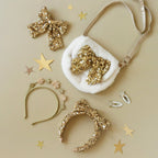 BEDAZZLE SEQUIN BOW HEADBAND