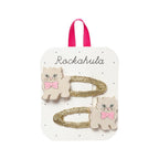 CUTE KITTEN HAIR CLIPS