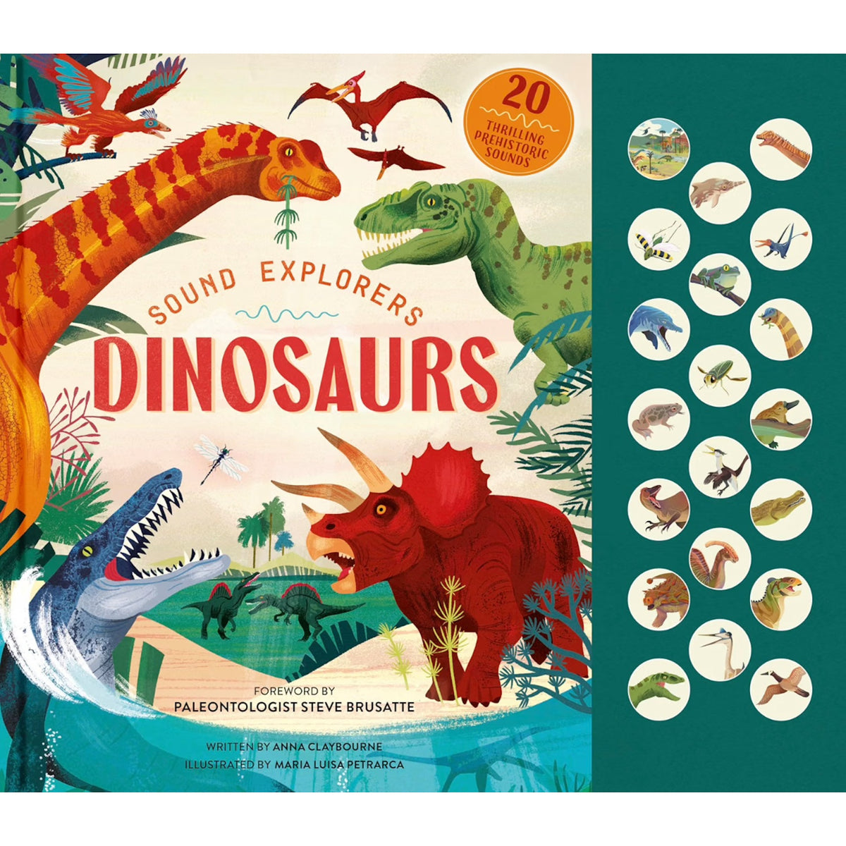 SOUND EXPLORERS BOOK: DINOSAURS (5-10 YEARS)