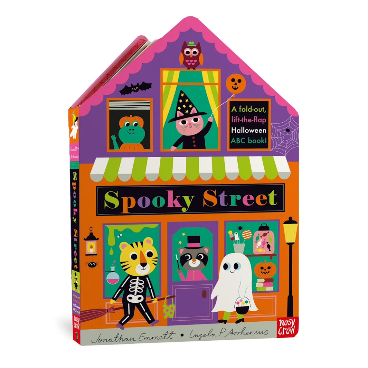 SPOOKY STREET - LIFT THE FLAP HALLOWEEN BOOK