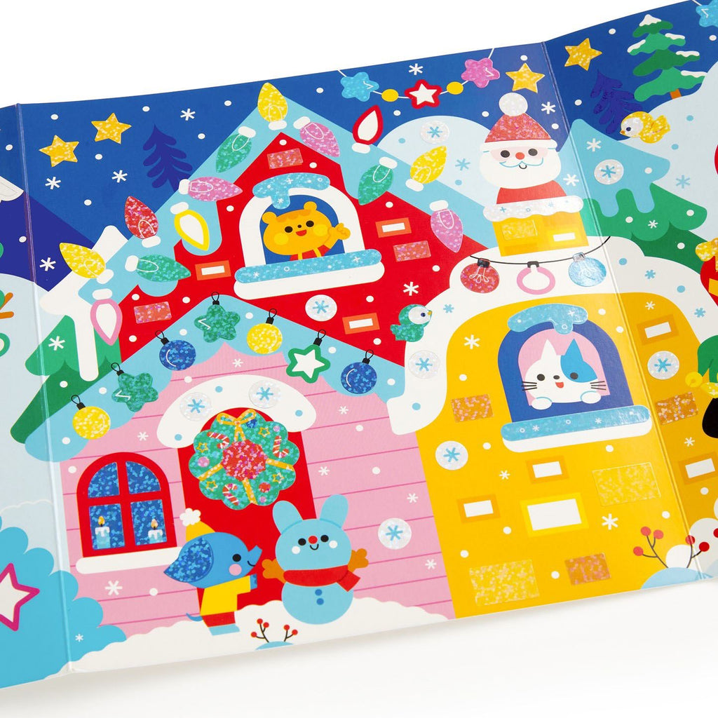 STICKER SPARKLE POSTER ACTIVITY KIT: CHRISTMAS CHEER (4 YEARS+)