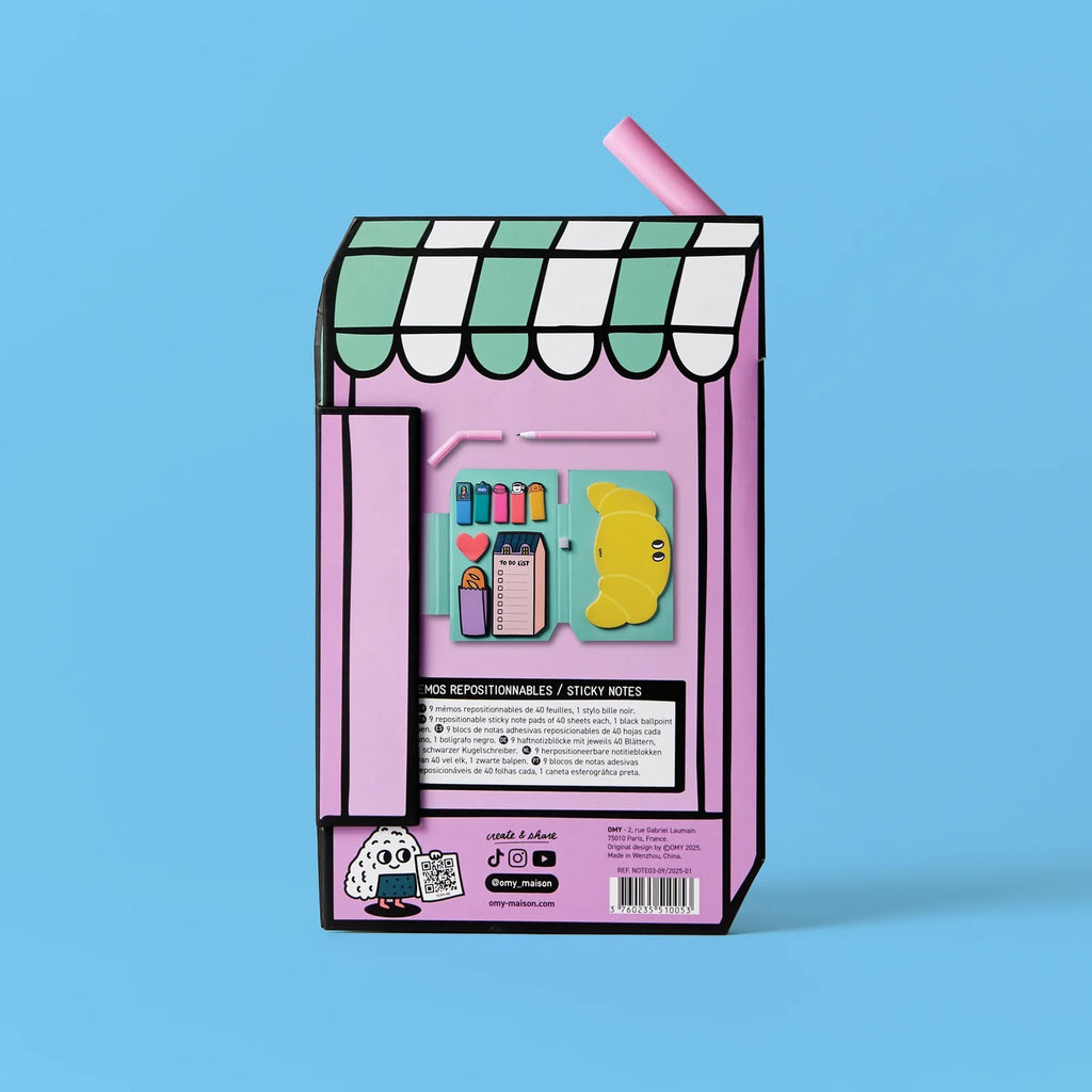 STICKY NOTES + PEN SET