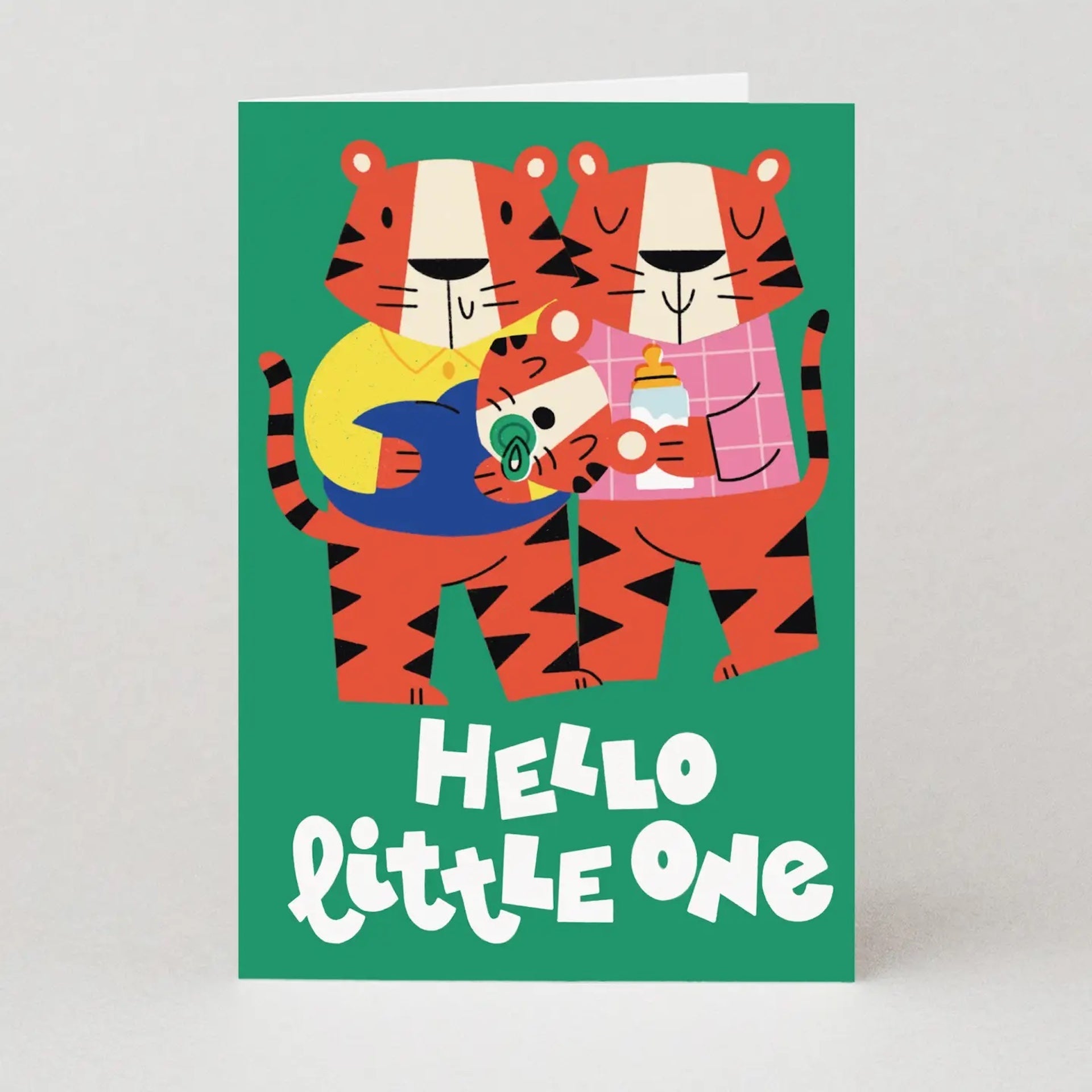 HELLO LITTLE ONE NEW BABY CARD