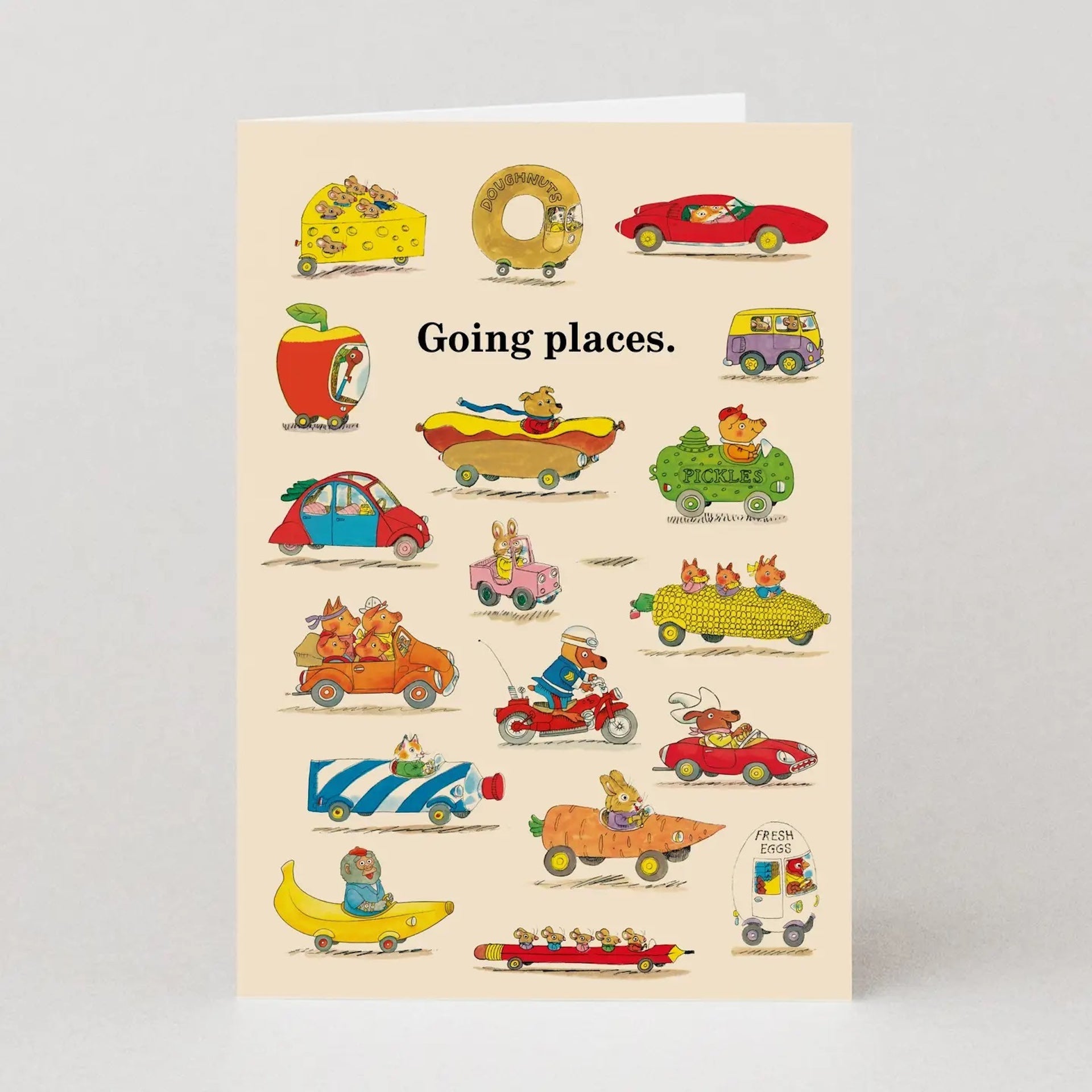 RICHARD SCARRY GOING PLACES CARD