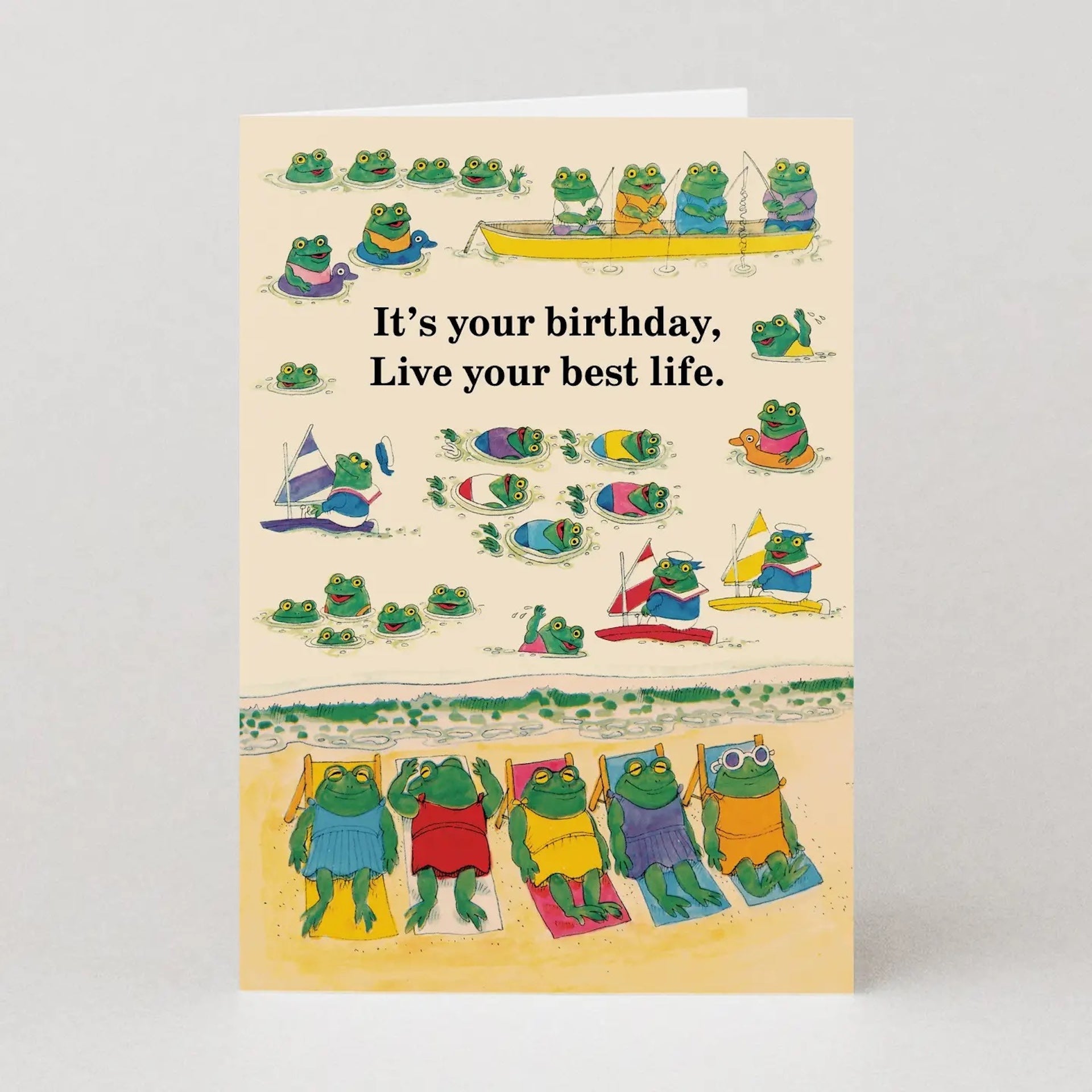 RICHARD SCARRY LIVE YOUR BEST LIFE CARD