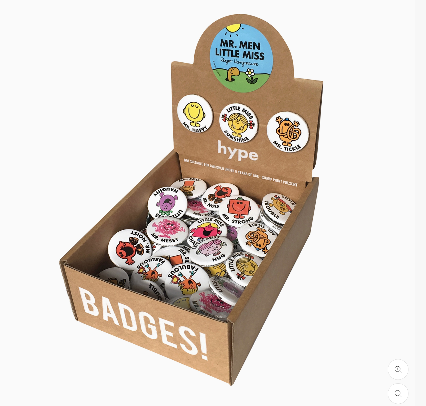 MR MEN BADGE