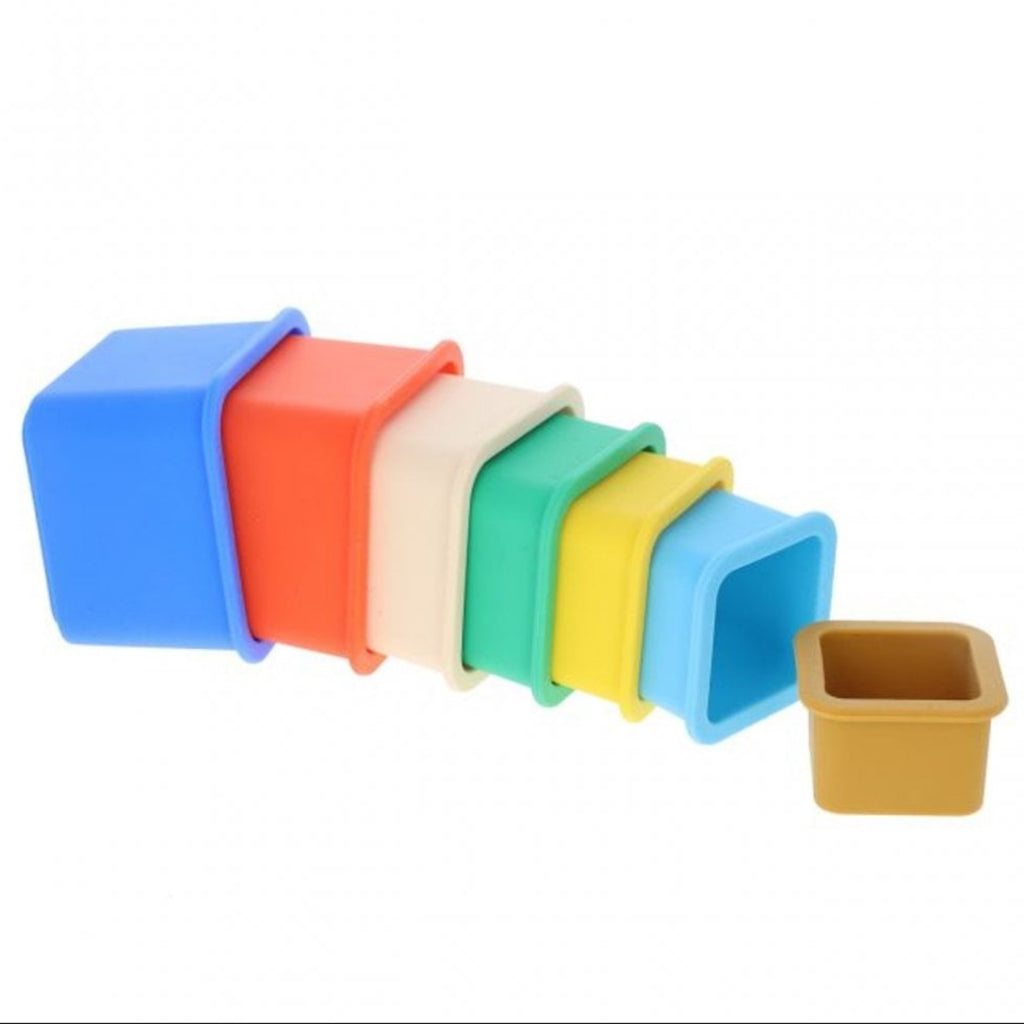STACKING CUBE CUPS - MULTI