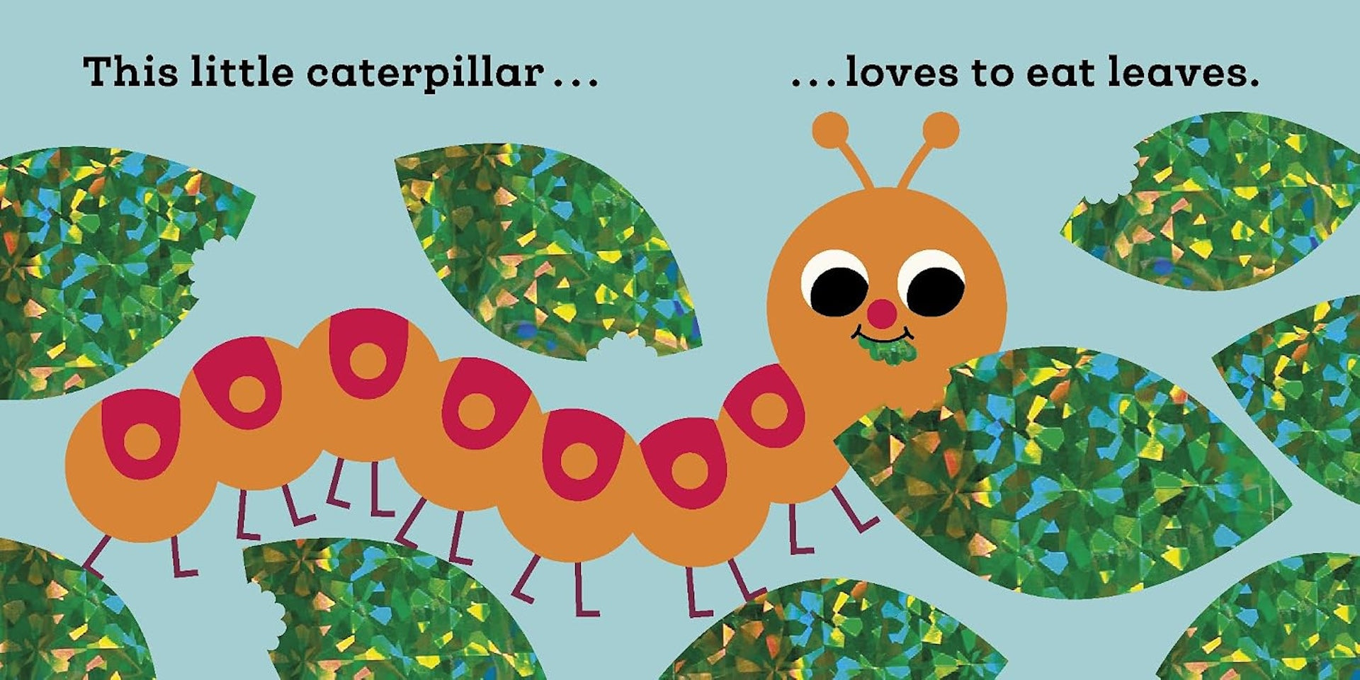 THIS LITTLE CATERPILLAR TOUCH AND FEEL BOOK (0-2 YEARS)