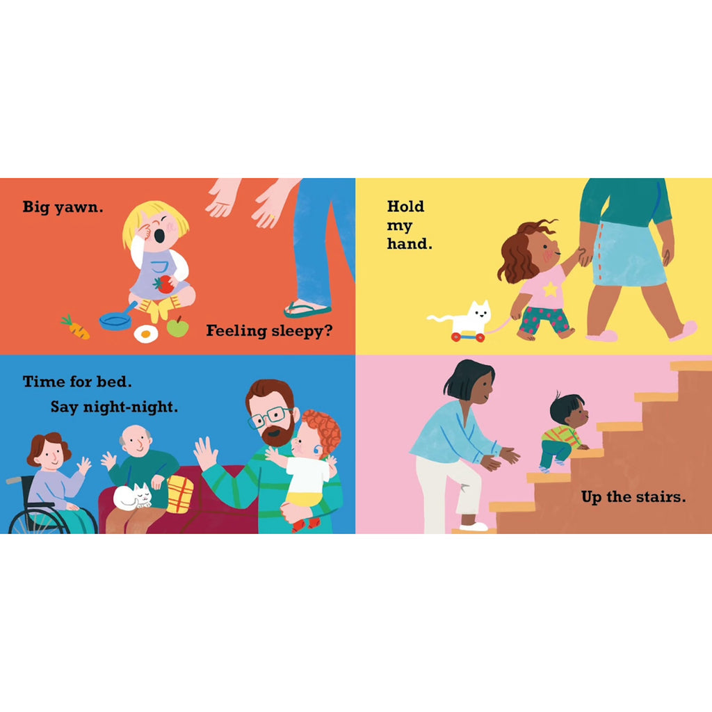 TODDLER TALK BOARD BOOK - NIGHT NIGHT (2-5 YEARS)