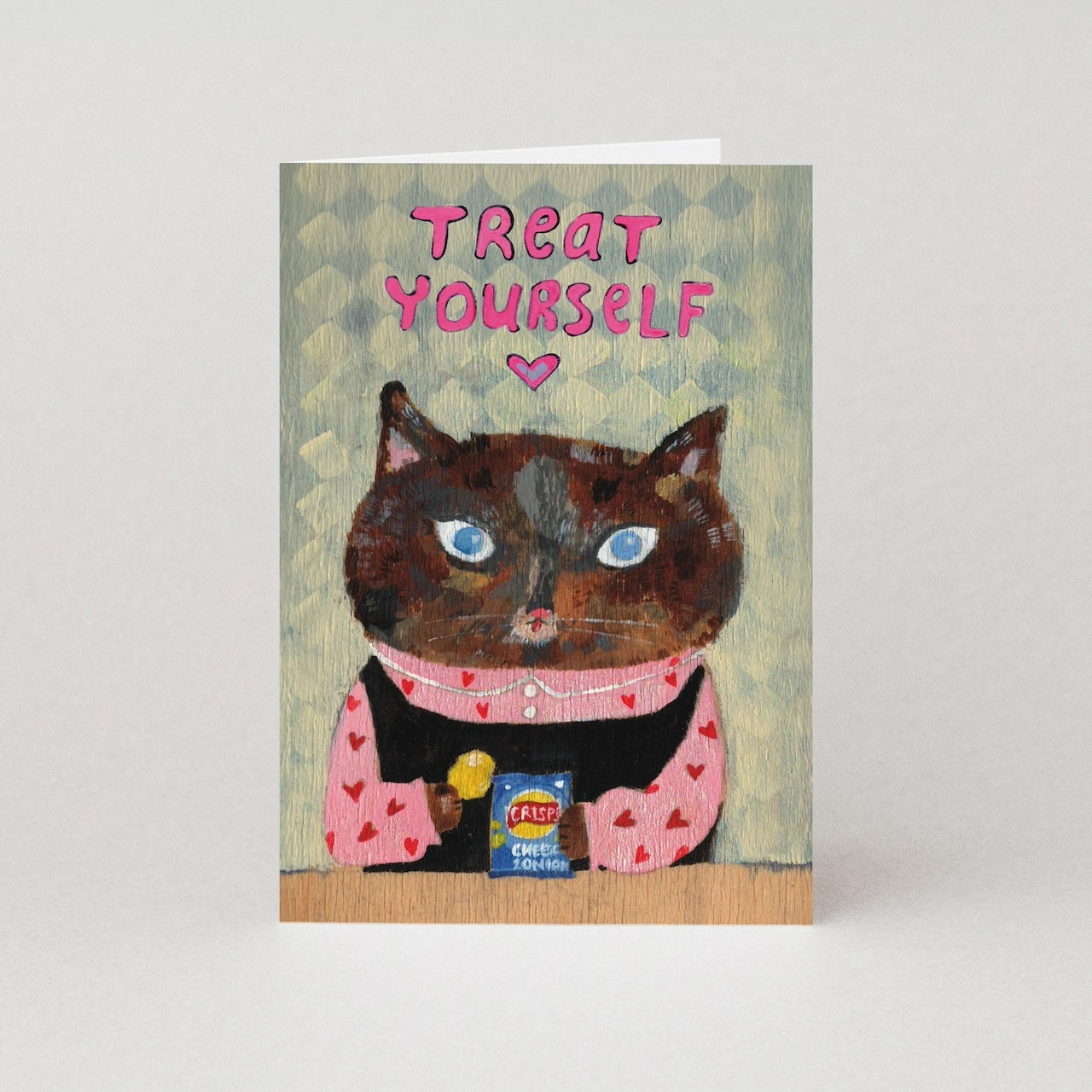TREAT YOURSELF CAT CARD