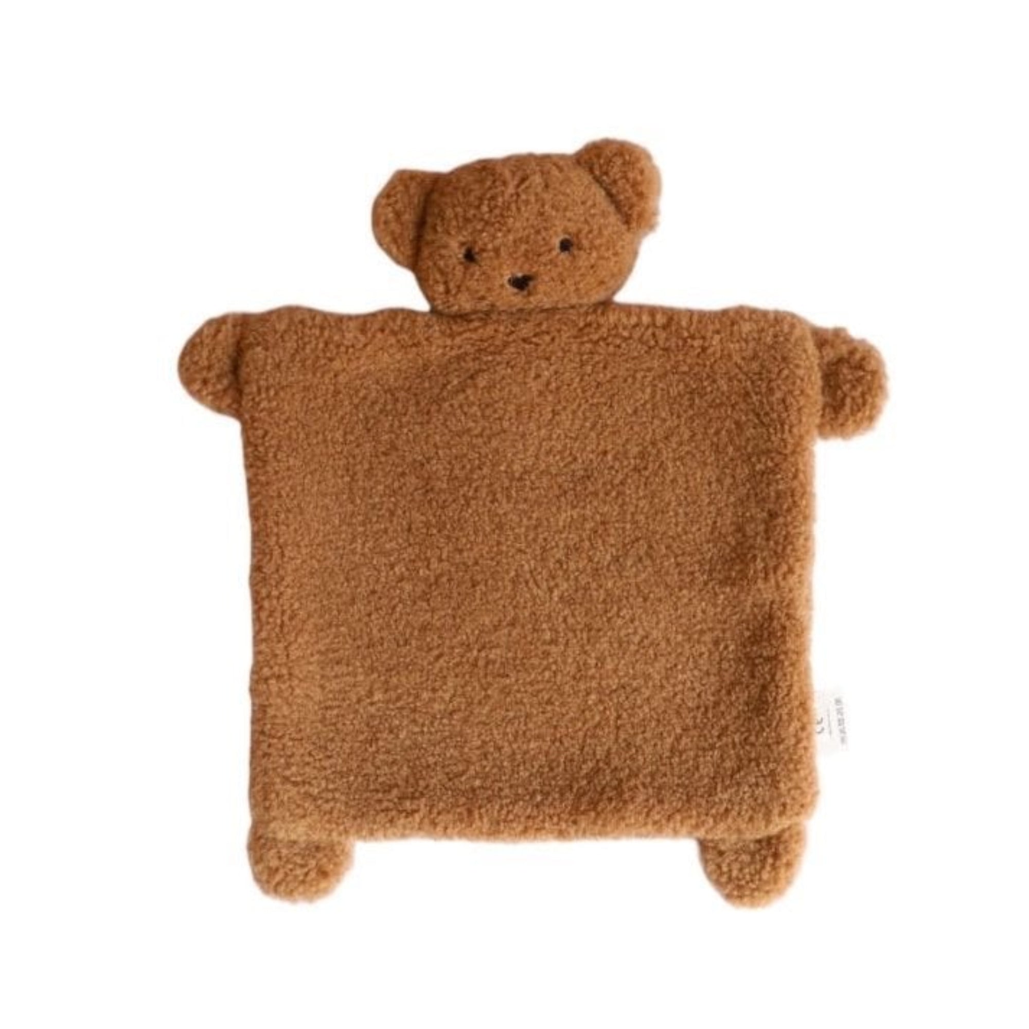 COMFORTER - BROWN TEDDY BEAR