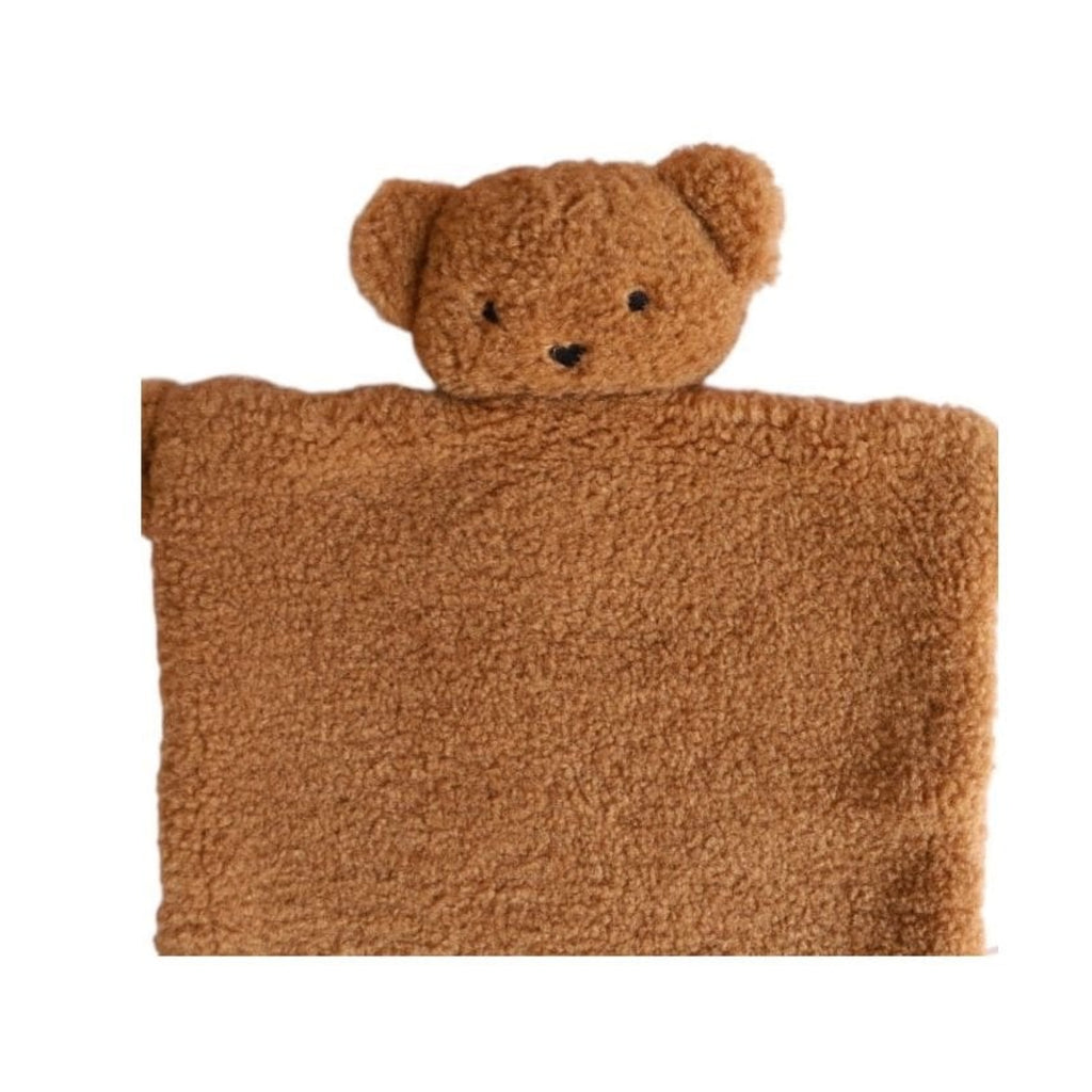 COMFORTER - BROWN TEDDY BEAR