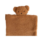 COMFORTER - BROWN TEDDY BEAR