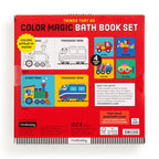 COLOUR MAGIC BATH BOOK SET OF 4 MINI BOOKS - THINGS THAT GO