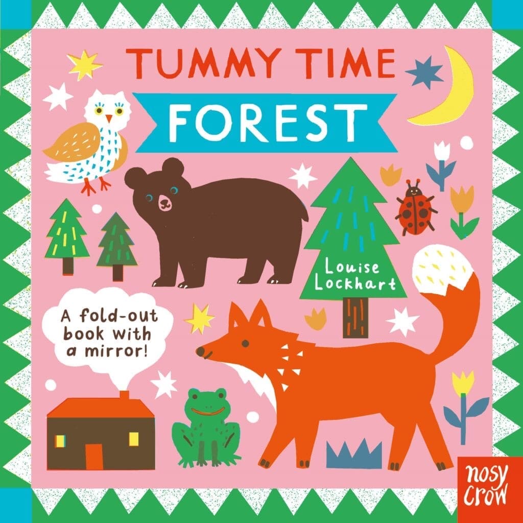 TUMMY TIME - FOREST BOARD BOOK (0-2 YEARS)