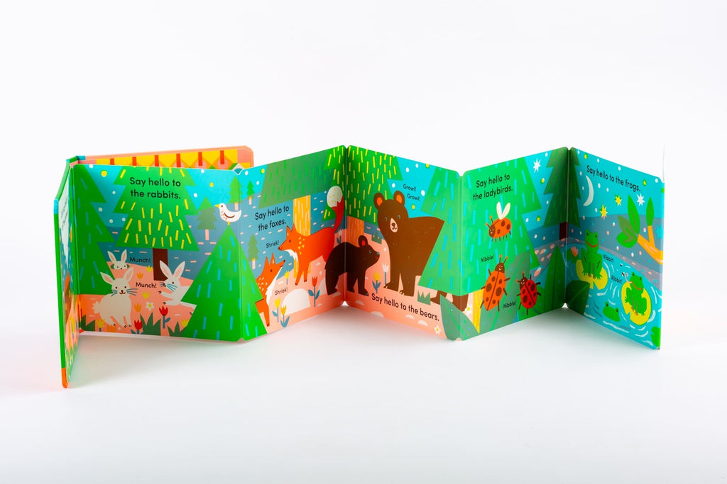 TUMMY TIME - FOREST BOARD BOOK (0-2 YEARS)