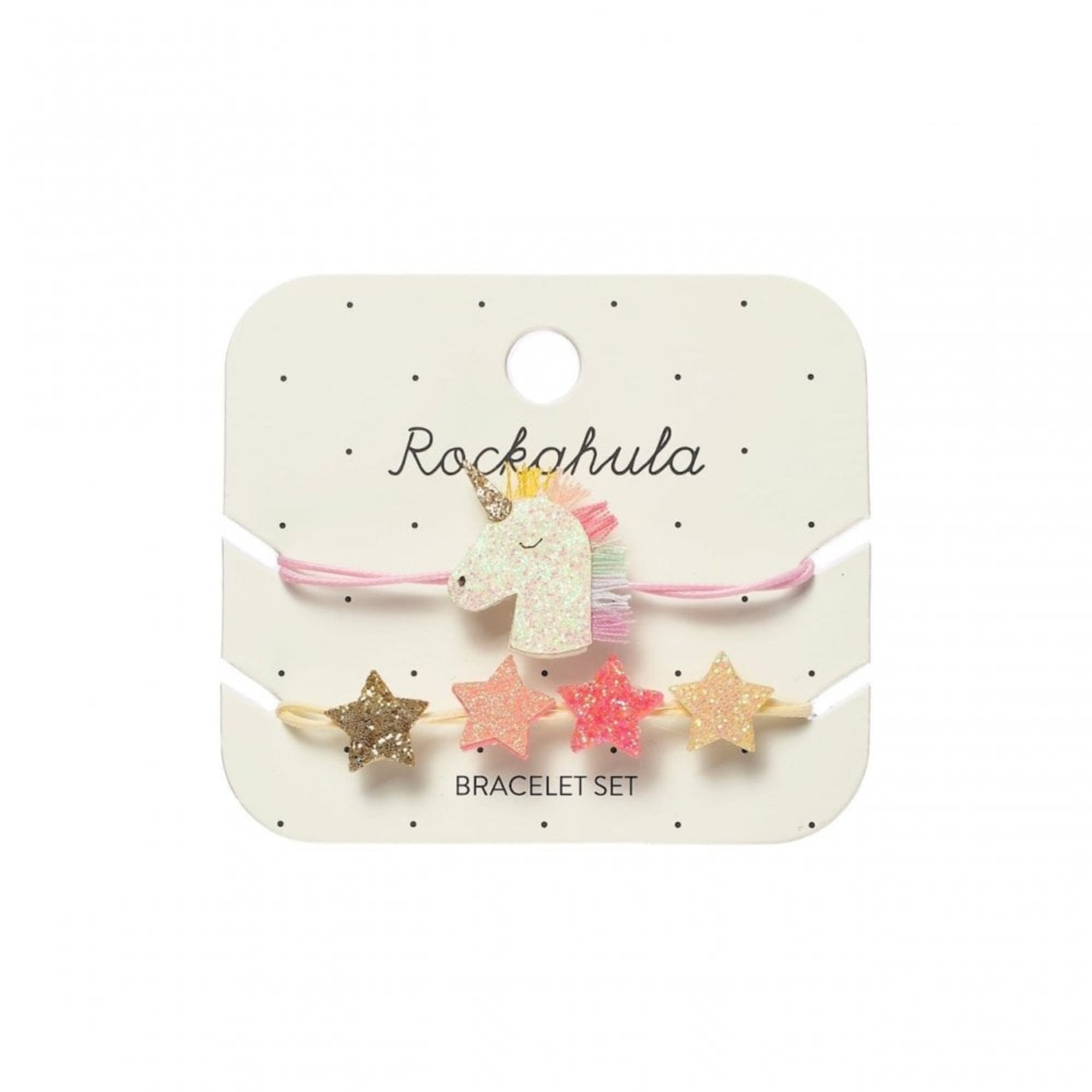BRACELET SET - RAINBOW UNICORN
