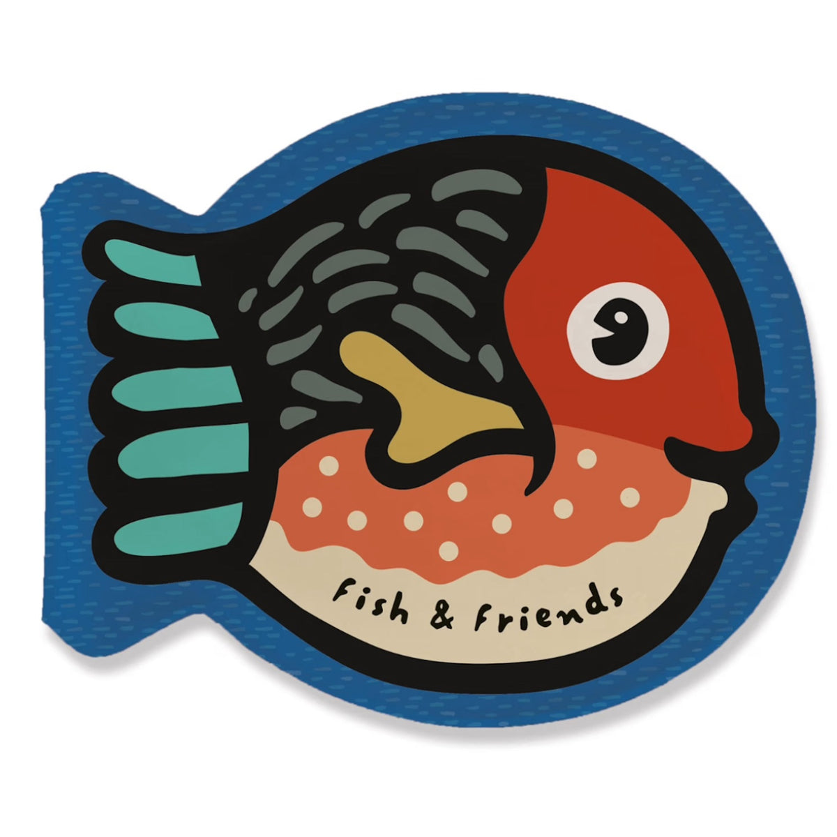 CHANGING COLOUR BATH BOOK - FISH & FRIENDS