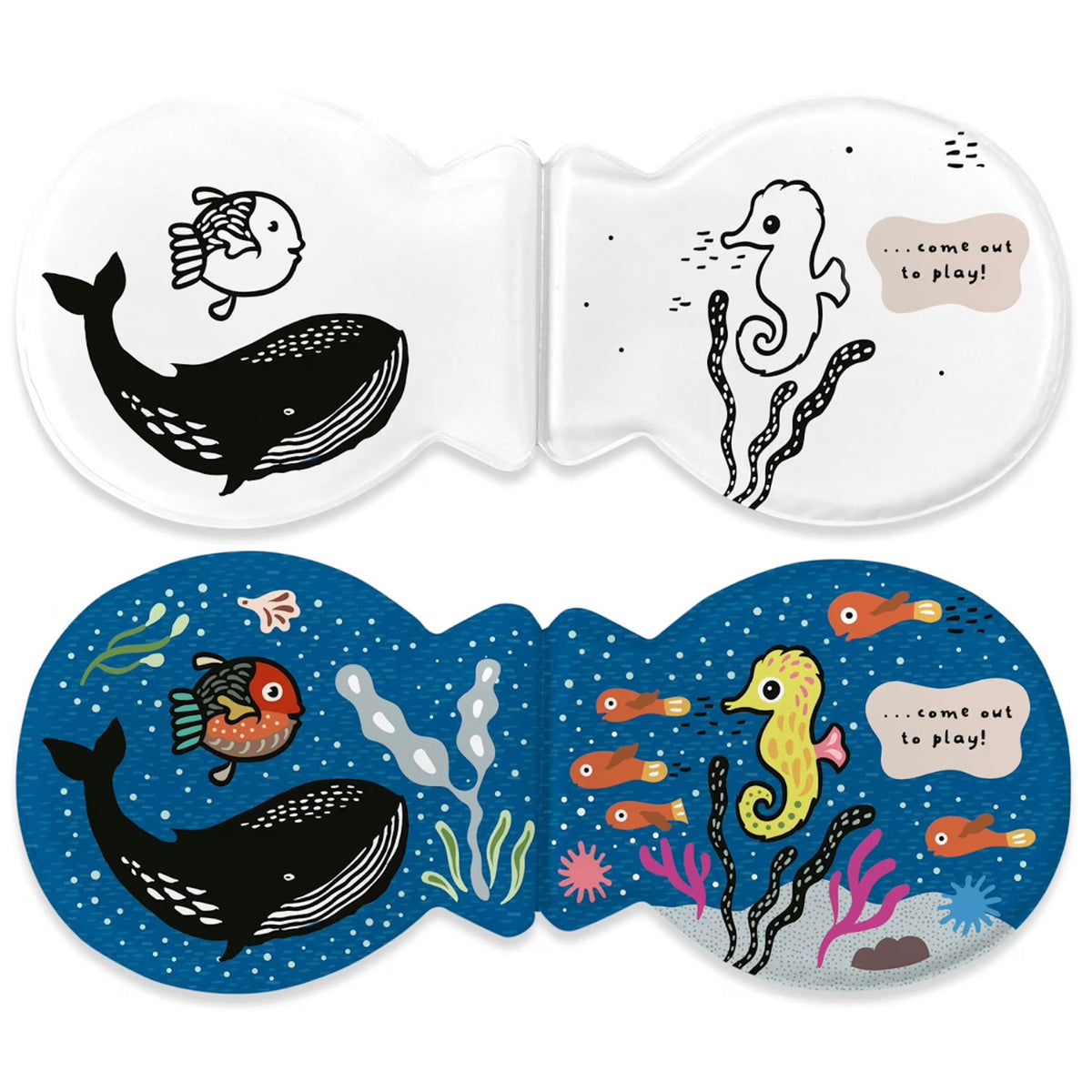 CHANGING COLOUR BATH BOOK - FISH & FRIENDS