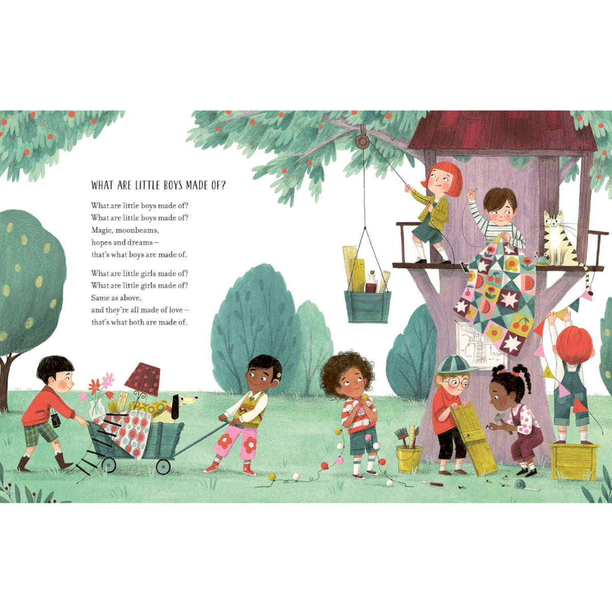 WHAT LITTLE BOYS ARE MADE OF? BOOK (3-5 YEARS)