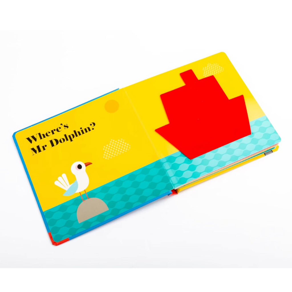 WHERE'S MRS FISH - FELT FLAPS BOARD BOOK (0-2 YEARS)