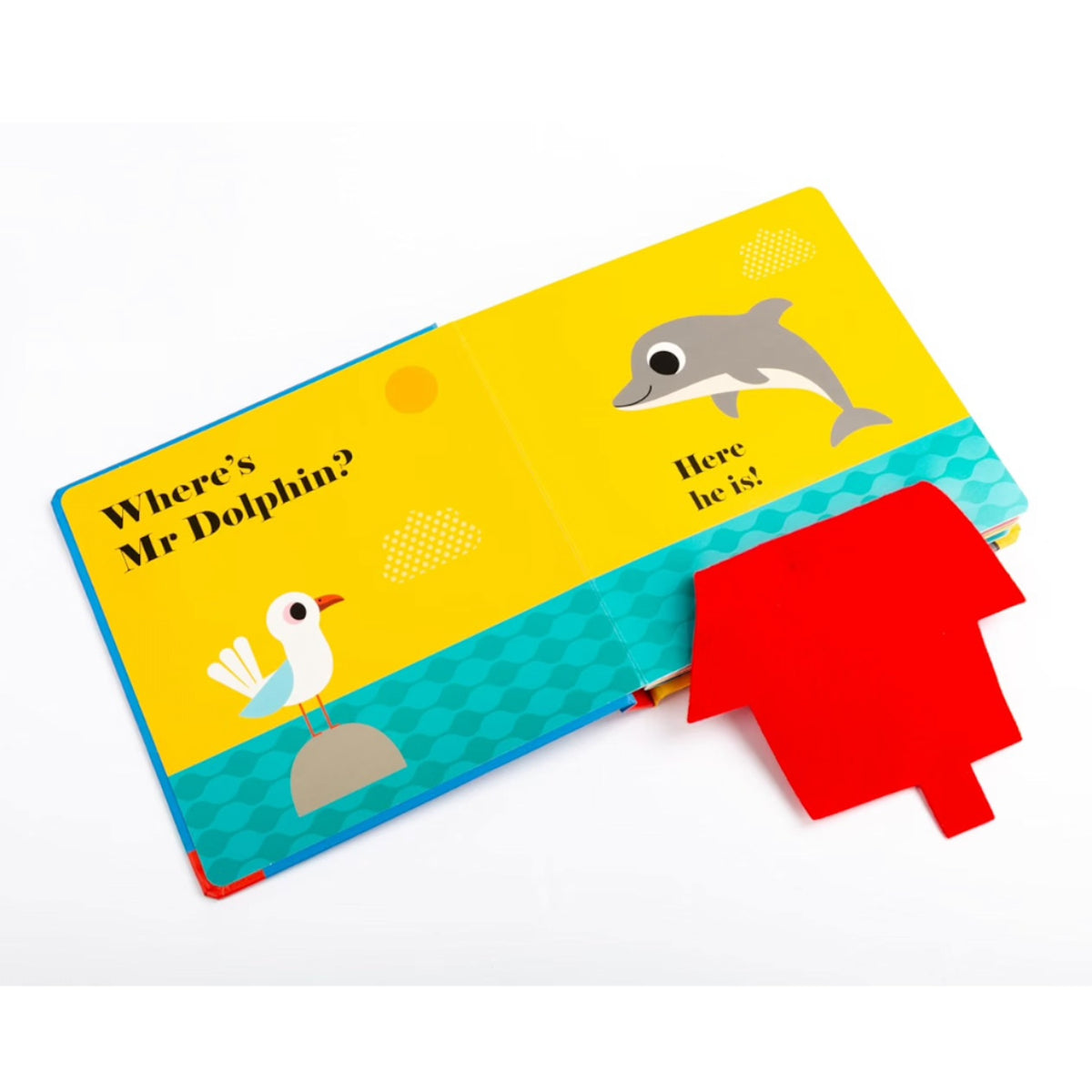 WHERE'S MRS FISH - FELT FLAPS BOARD BOOK (0-2 YEARS)