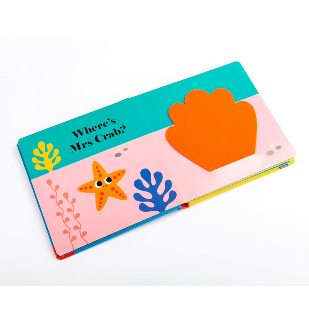 WHERE'S MRS FISH - FELT FLAPS BOARD BOOK (0-2 YEARS)