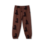 RUSTY BEAR PANT COTTON COCOA