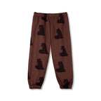 RUSTY BEAR PANT COTTON COCOA