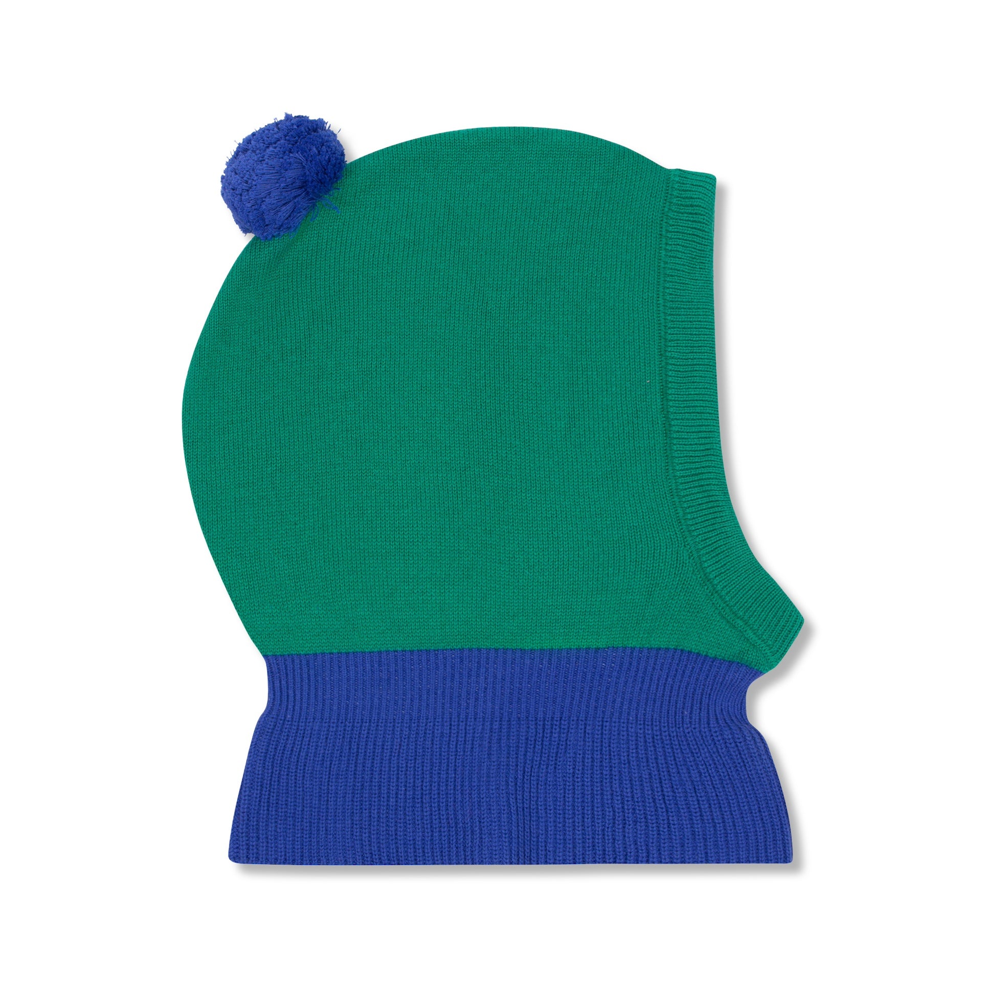 WYNKEN BOBBLE BALACLAVA - STUDIO GREEN