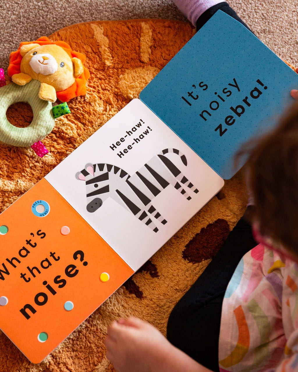 WHAT'S THAT NOISE? ROAR! SOUND BOARD BOOK (0-2 YEARS)