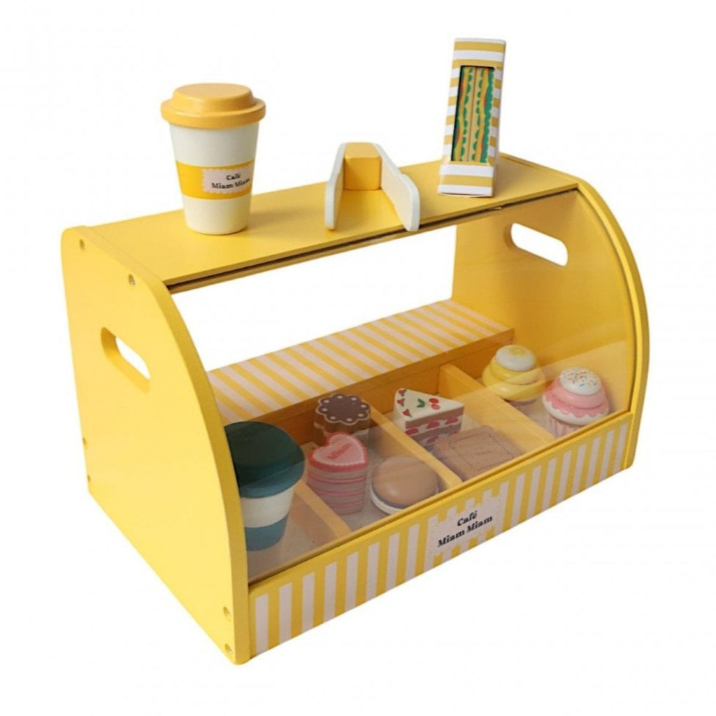 WOODEN TOY CAFE STAND