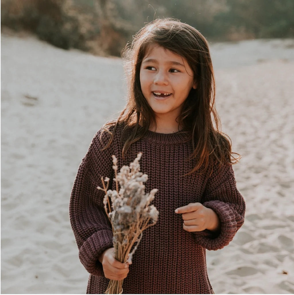 CHUNKY KNITTED SWEATER